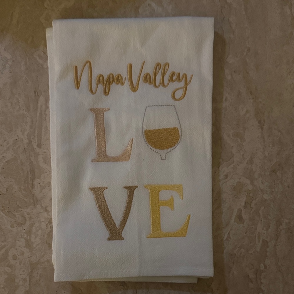 Napa Valley Love Kitchen Towel